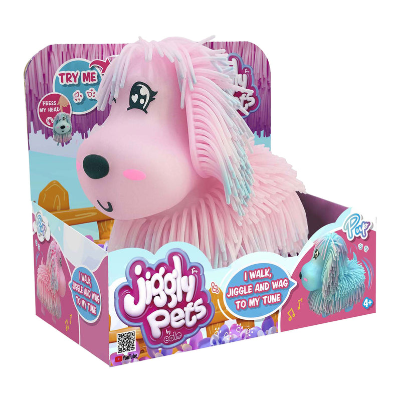 Afbeelding laden in galerijviewer, Spectron jiggly pets elektronische pup roze
