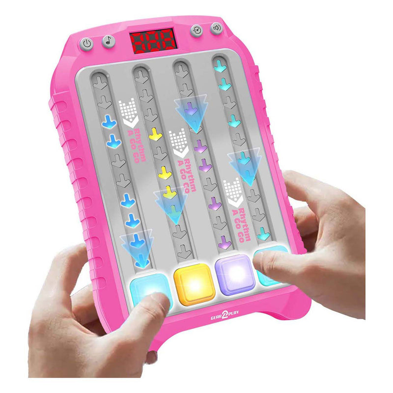 Afbeelding laden in galerijviewer, Gear2play rhytm a go volg het ritme spel roze
