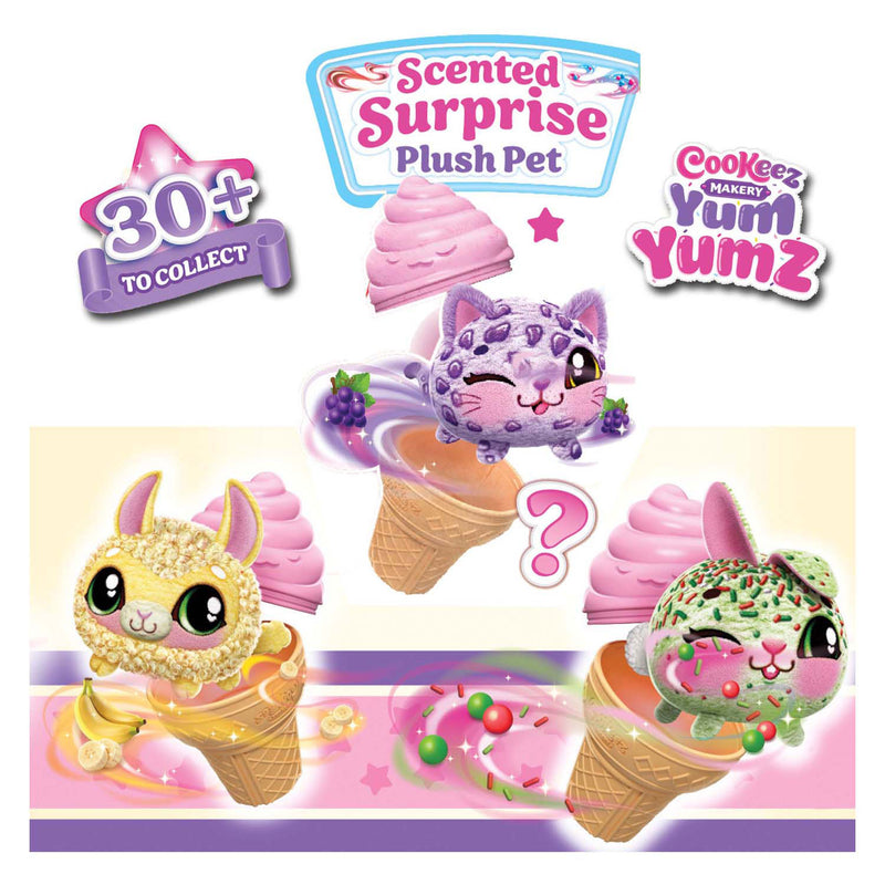 Afbeelding laden in galerijviewer, Cookeez makery yum yumz surprise knuffel, 2-pack