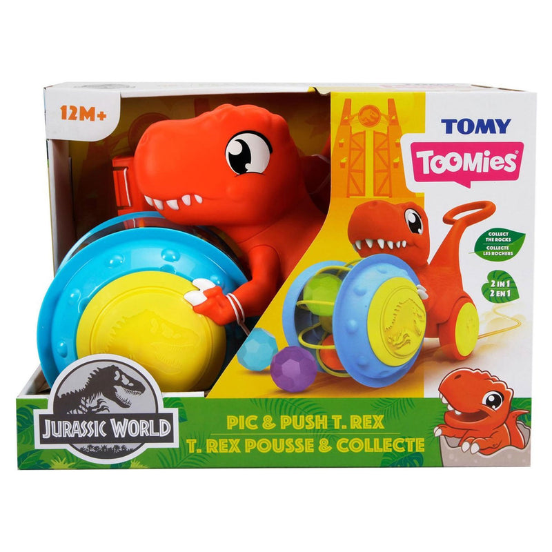 Afbeelding laden in galerijviewer, Tomy Tomy Push T-Rex Loopwagen