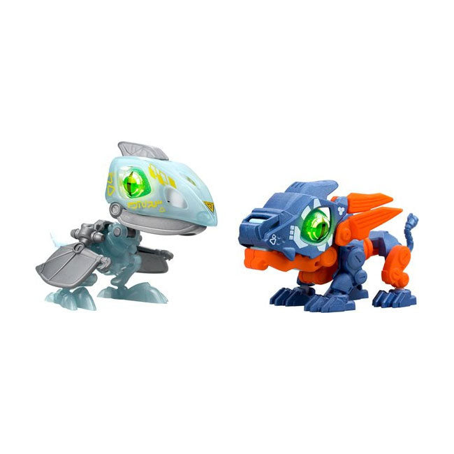 Afbeelding laden in galerijviewer, Silverlit Biopod Duo Cyberpunk Dino
