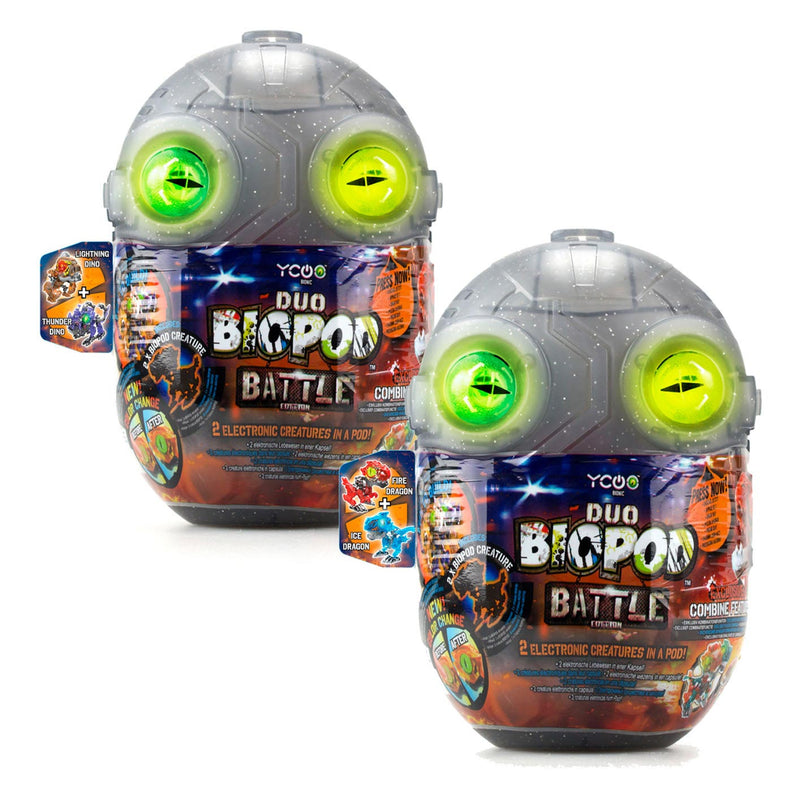 Afbeelding laden in galerijviewer, Silverlit biopod battle duo dino