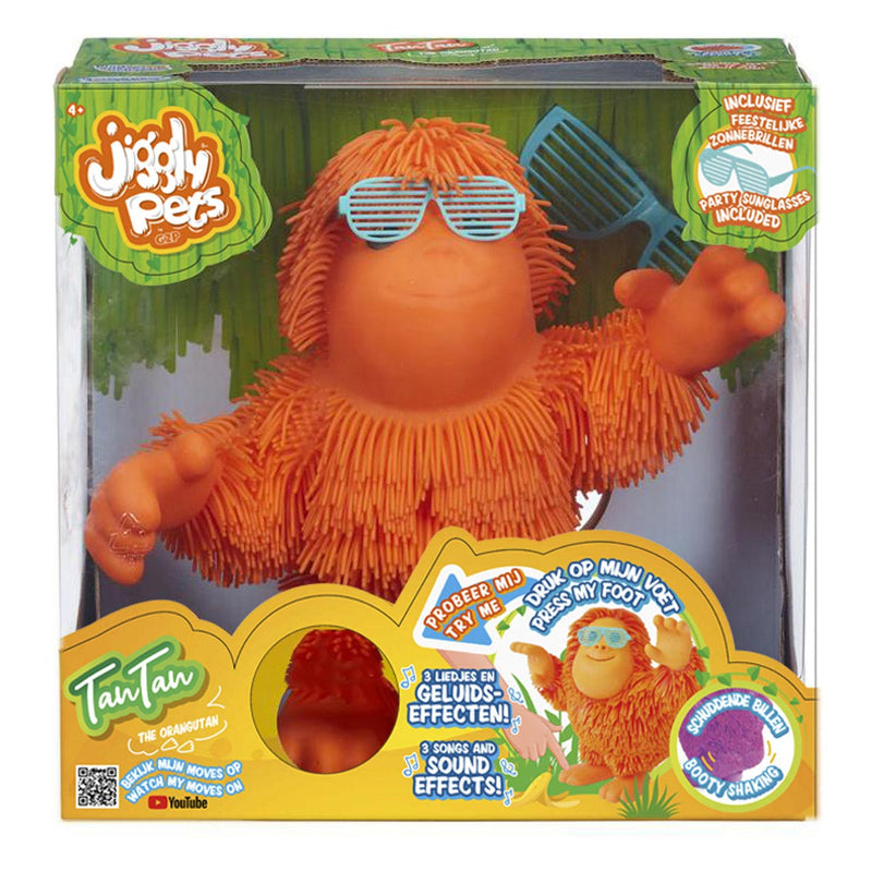 Afbeelding laden in galerijviewer, Gear2Play Jiggly Pets Tan-Tan Orang-oetan