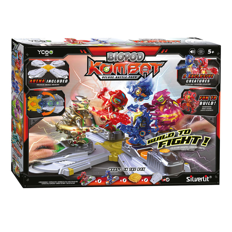 Afbeelding laden in galerijviewer, Silverlit Biopod Kombat Deluxe Battle pack
