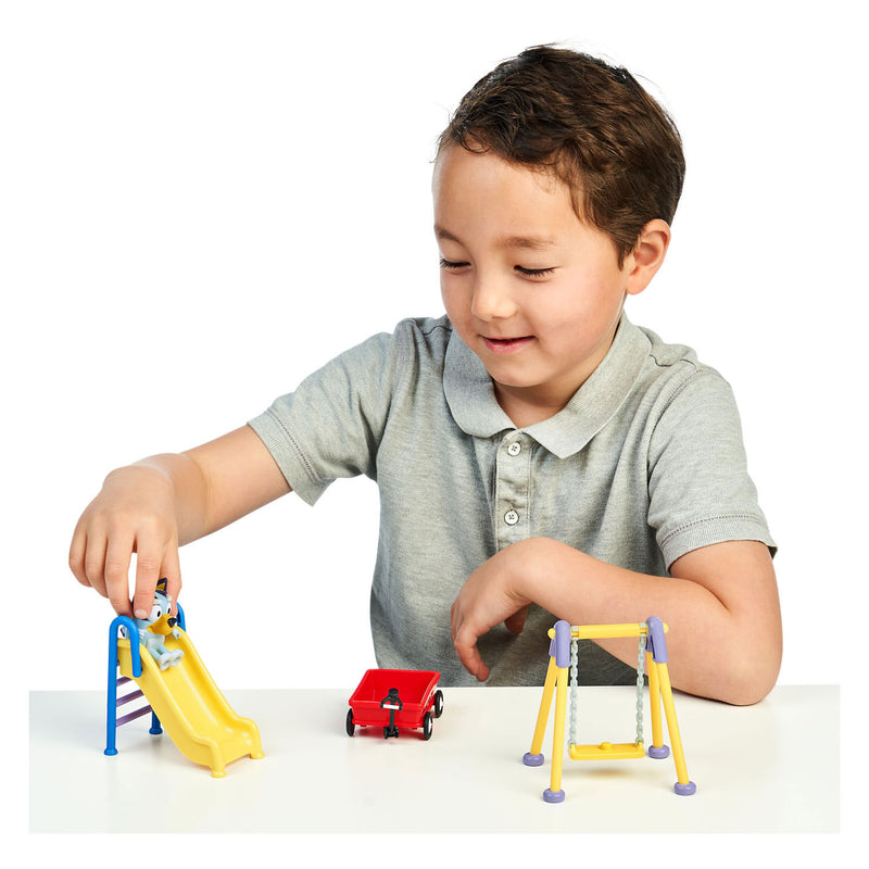 Afbeelding laden in galerijviewer, Moose Toys Bluey Mini Speelset Bluey's Speeltuin