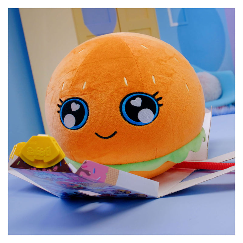 Afbeelding laden in galerijviewer, Spectron little biggies hamburger opblaasbare knuffel
