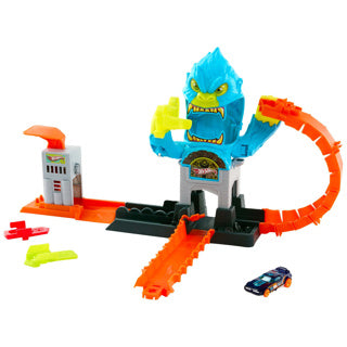Afbeelding laden in galerijviewer, Hot wheels gorilla-aanval speelset