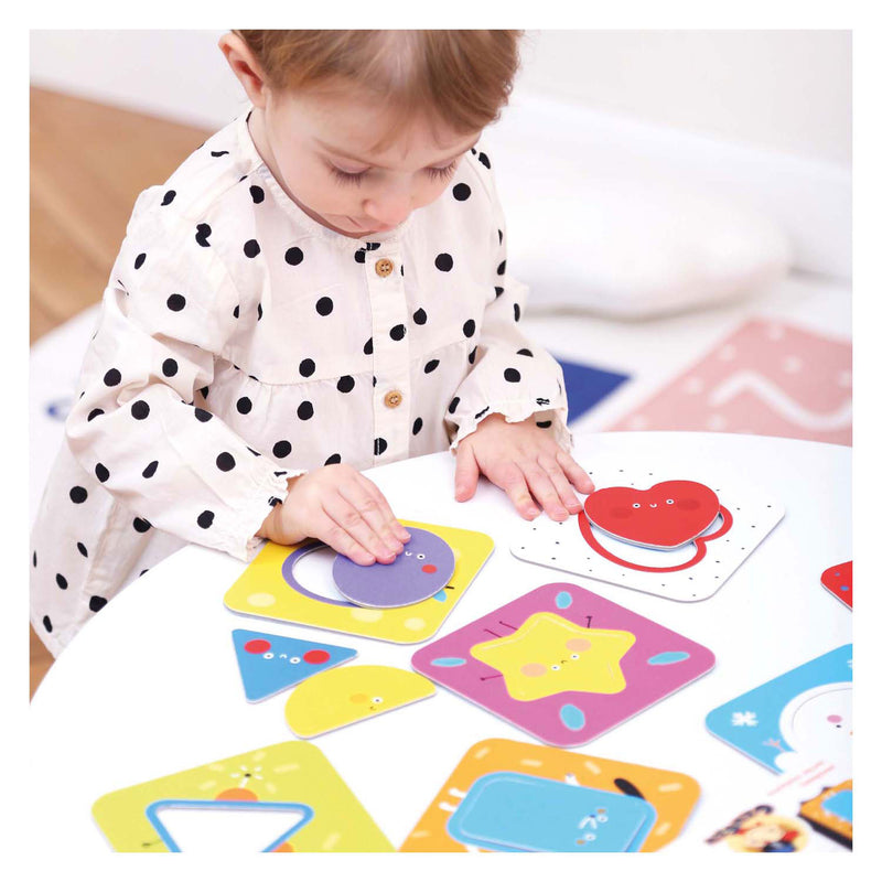 Afbeelding laden in galerijviewer, Banana panda on-the-go puzzel ontdek vormen 18m+