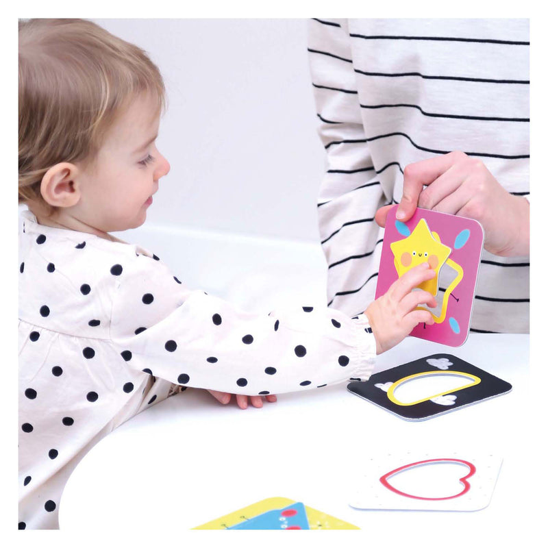 Afbeelding laden in galerijviewer, Banana panda on-the-go puzzel ontdek vormen 18m+