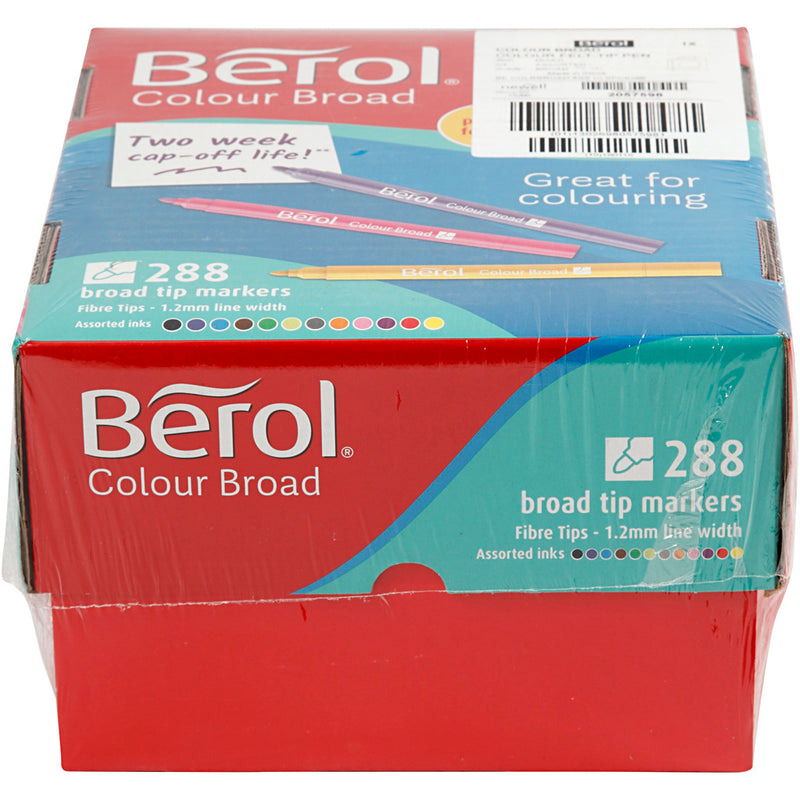 Afbeelding laden in galerijviewer, Https: www.cchobby.nl berol-stift-lijndikte-1-1-7-mm-diverse-kleuren-288-stuk-1-doos