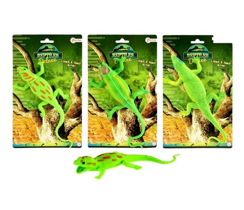 Afbeelding laden in galerijviewer, Toi-toys reptiel levensecht op kaart