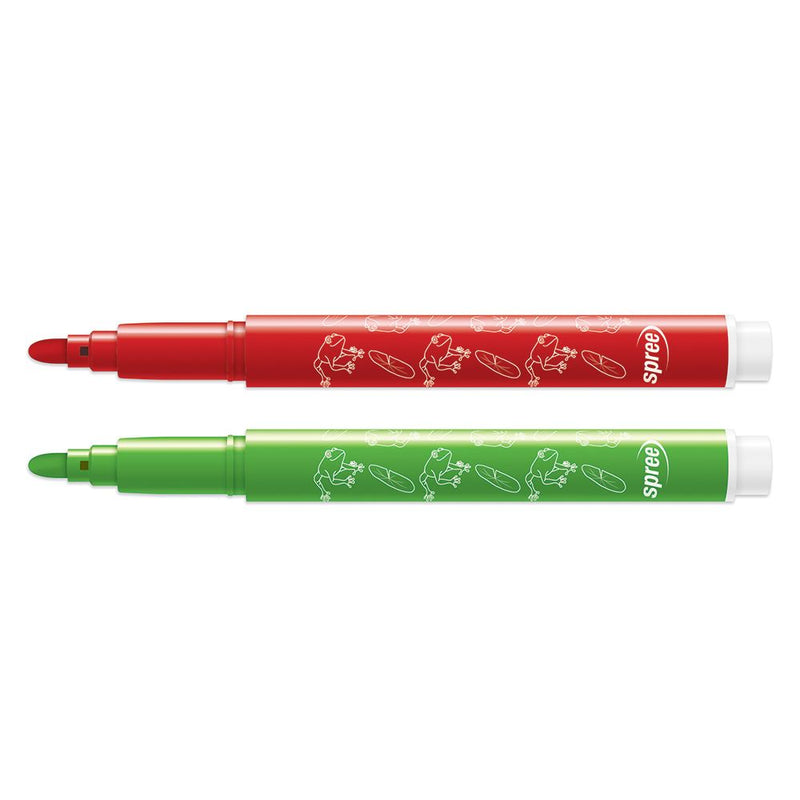 Afbeelding laden in galerijviewer, Markers art, 12 kleuren. 4 mm. pp box
