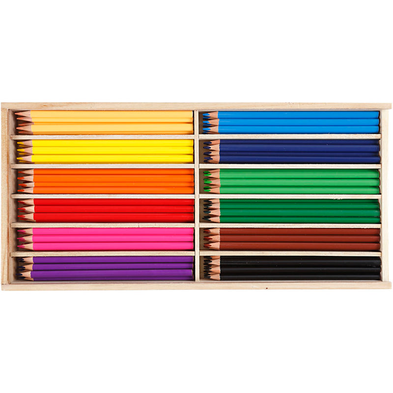 Afbeelding laden in galerijviewer, Https: www.cchobby.nl kleurpotloden-vulling-3-mm-diverse-kleuren-144-stuk-1-doos