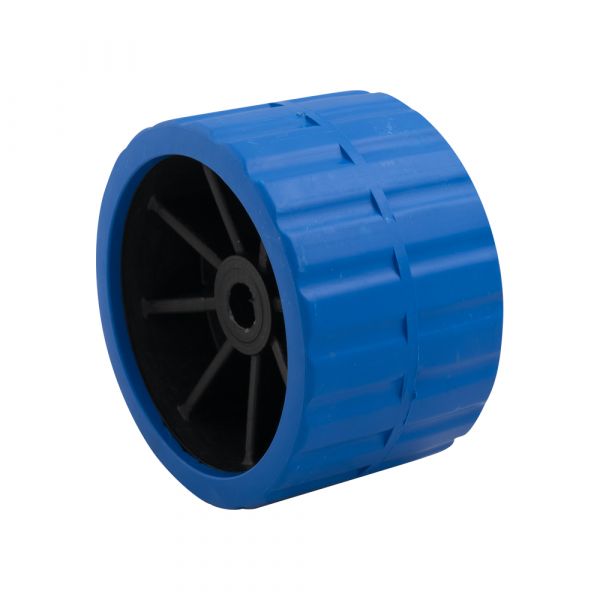Afbeelding laden in galerijviewer, Boot-zijrol blauw 120x75, as 15 mm.