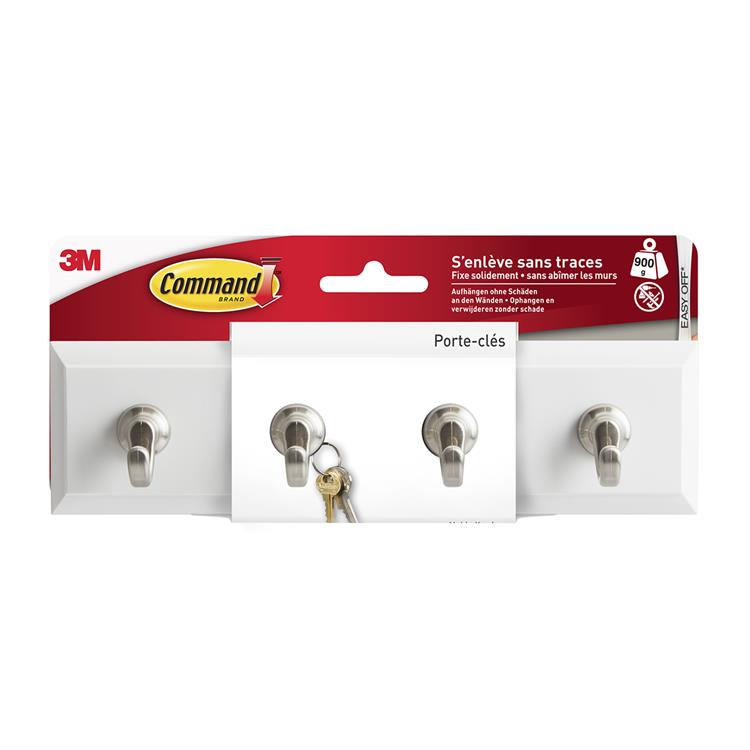 Afbeelding laden in galerijviewer, 3m 1062188 - command kwarts sleutelrek hom18-q | 6 stuks