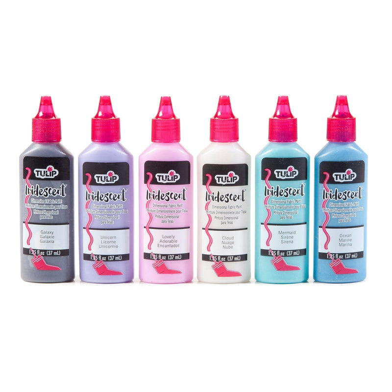 Afbeelding laden in galerijviewer, Tulip • 3d textielverf 37ml iridescent 6st.
