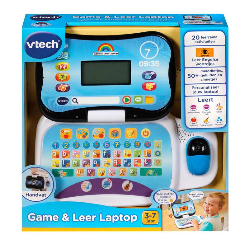 Afbeelding laden in galerijviewer, Vtech game leer laptop leercomputer - kinderlaptop - educatief interactief speelgoed - cadeau - kinderspeelgoed 3 jaar
