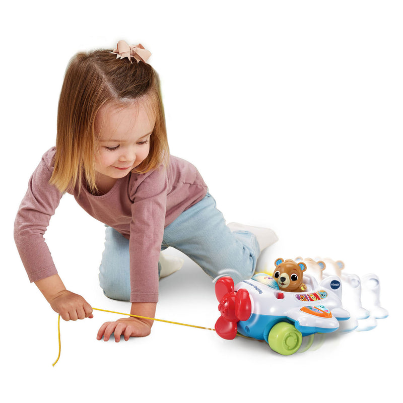 Afbeelding laden in galerijviewer, Vtech reis and leer vliegtuig