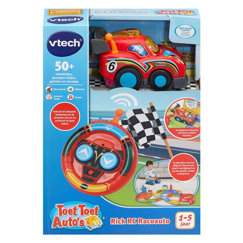 Afbeelding laden in galerijviewer, Vtech speelgoedauto rick rc raceauto - interactief kinderspeelgoed.