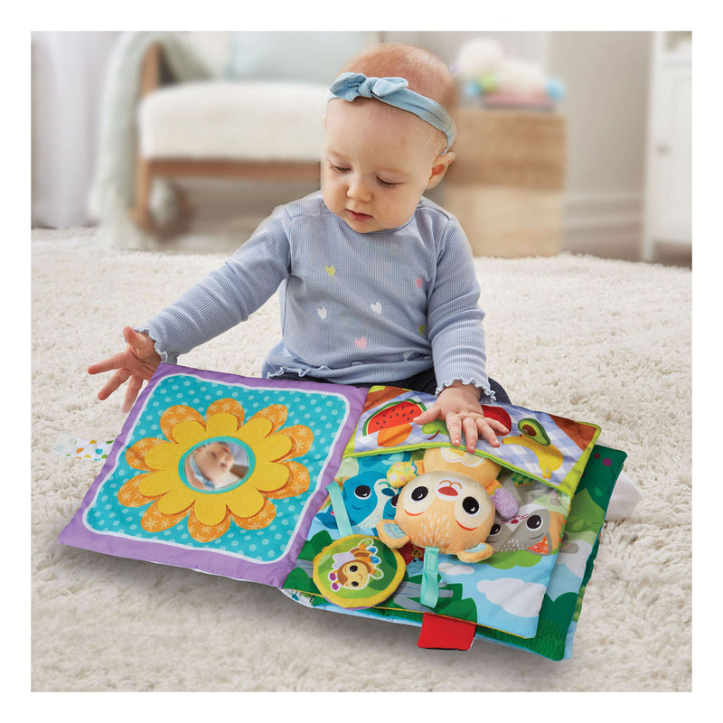 Afbeelding laden in galerijviewer, Vtech baby's grote knuffelboek - baby speelgoed - leert motoriek, muziek en geluiden - speelgoed vanaf 3 maanden