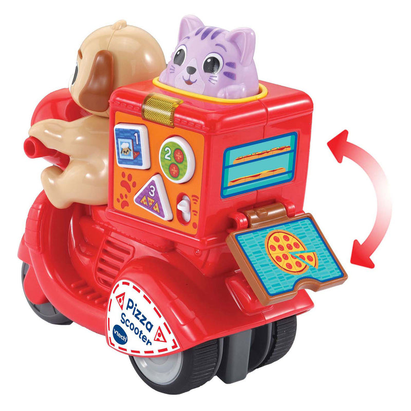 Afbeelding laden in galerijviewer, Vtech press go pizza scooter