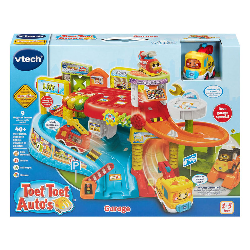 Afbeelding laden in galerijviewer, Vtech toet toet auto's - garage