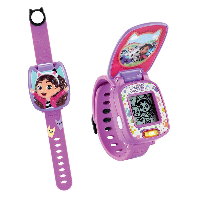 Afbeelding laden in galerijviewer, Vtech gabby's poppenhuis leer horloge
