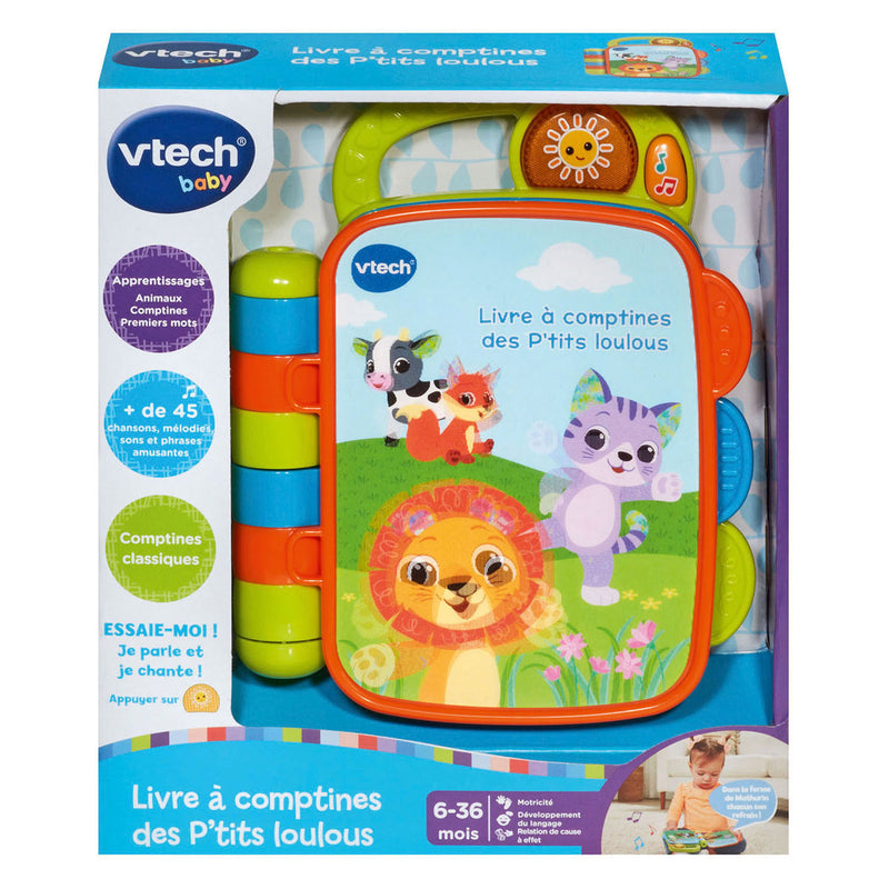 Afbeelding laden in galerijviewer, Vtech boek met kinderrijmpjes