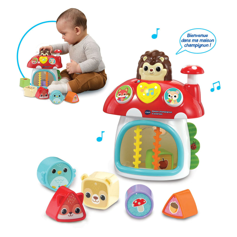 Afbeelding laden in galerijviewer, Vtech baby paddenstoel met verrassingen