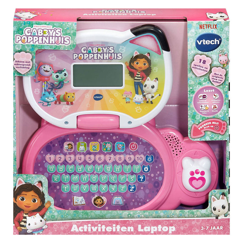 Afbeelding laden in galerijviewer, Vtech gabby’s poppenhuis activiteiten laptop