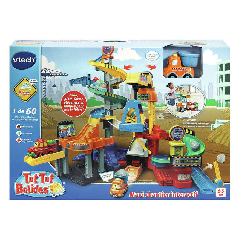 Afbeelding laden in galerijviewer, Vtech toet toet auto's interactieve bouwplaats
