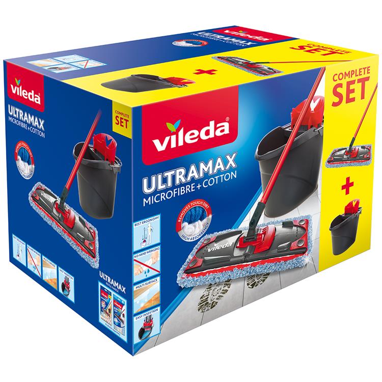 Afbeelding laden in galerijviewer, Vileda 1063153 - ultramax micro coton box | 1 stuks