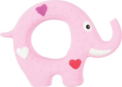Afbeelding laden in galerijviewer, Zolux Puppyspeelgoed latex olifant roze