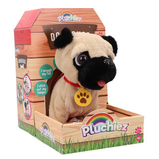 Afbeelding laden in galerijviewer, Pluchiez blaffende franse bulldog frankie met uitlaten