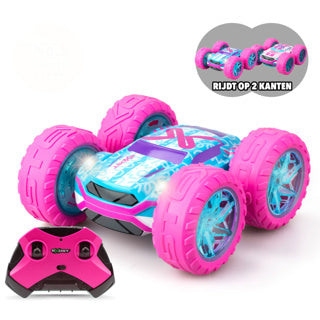 Afbeelding laden in galerijviewer, Radiografisch bestuurbare 360 cross amazone exost roze