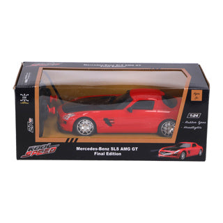 Afbeelding laden in galerijviewer, Kool speed radiografisch bestuurbare auto mercedes-benz 1:24 sls amg gt final edition rood