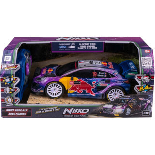 Afbeelding laden in galerijviewer, Nikko r c rally 1:18 m-sport ford puma #19 loeb