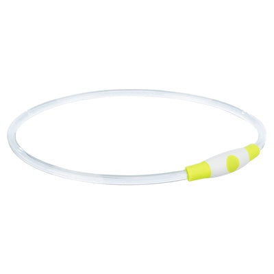 Afbeelding laden in galerijviewer, Trixie lichtgevende halsband usb flash light oplaadbaar tpu groen