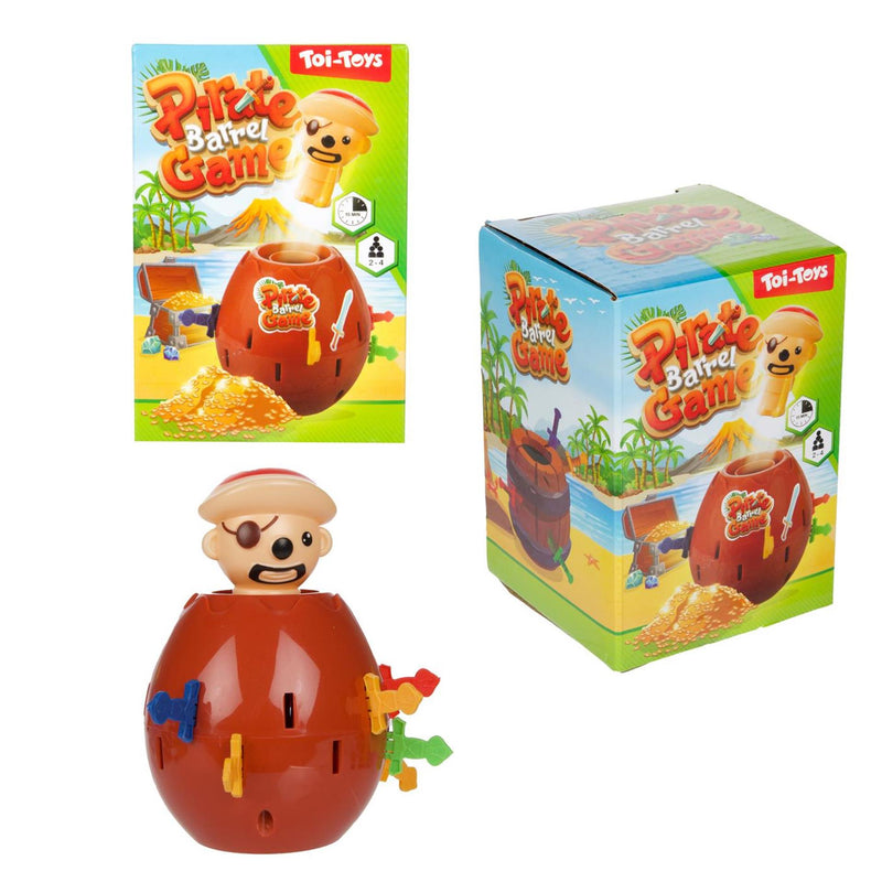 Afbeelding laden in galerijviewer, Toi-toys toi toys games minispel prik de piraat ton met zwaarden