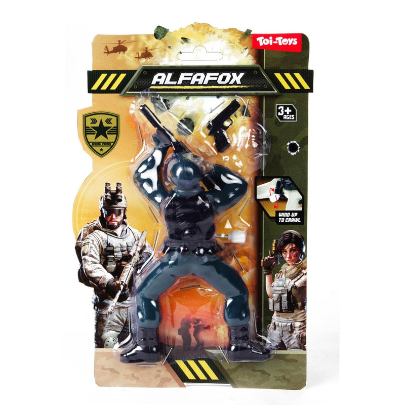 Afbeelding laden in galerijviewer, Toi-toys toi toys alfafox opwindmilitair sniper met accesoires
