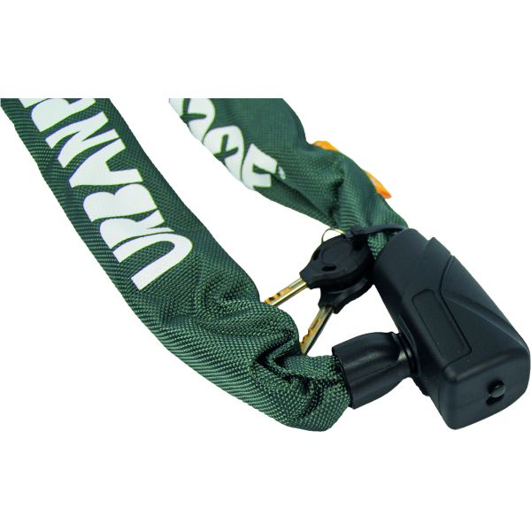 Afbeelding laden in galerijviewer, Urbanproof kettingslot 8mm*100cm groen