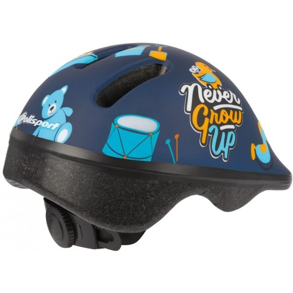 Afbeelding laden in galerijviewer, Polisport kinderhelm Toys. maat: XXS (44 48 cm), kleur: Blauww mat
