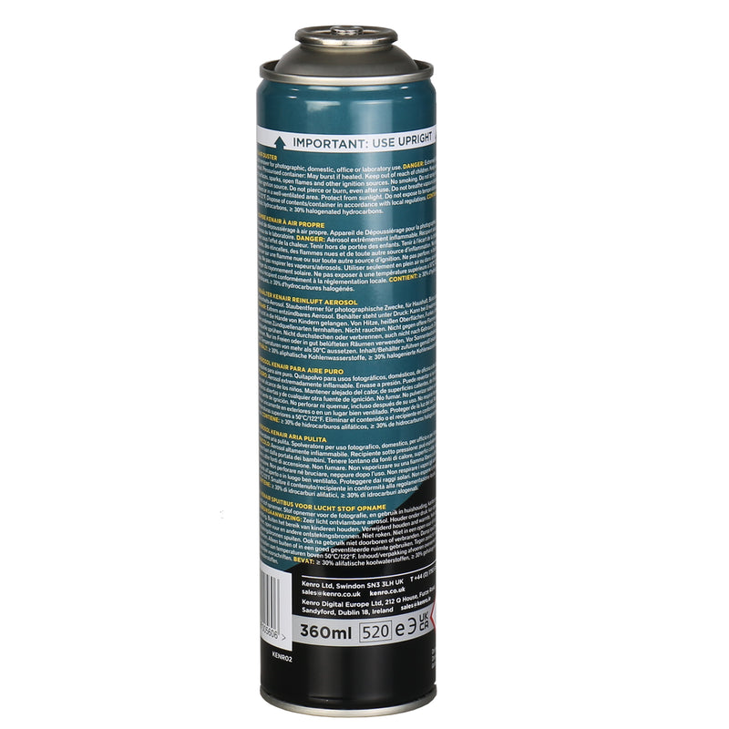 Afbeelding laden in galerijviewer, Kenro spuitbus lucht refill 360ml