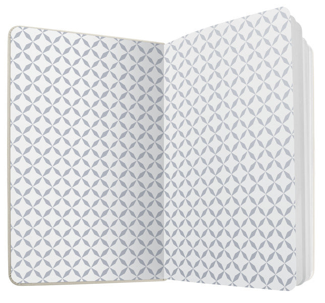 Afbeelding laden in galerijviewer, Sigel si-jn126 notitieboek jolie flair a6 hardcover gelinieerd gletsjer grijs 174 blz 80g