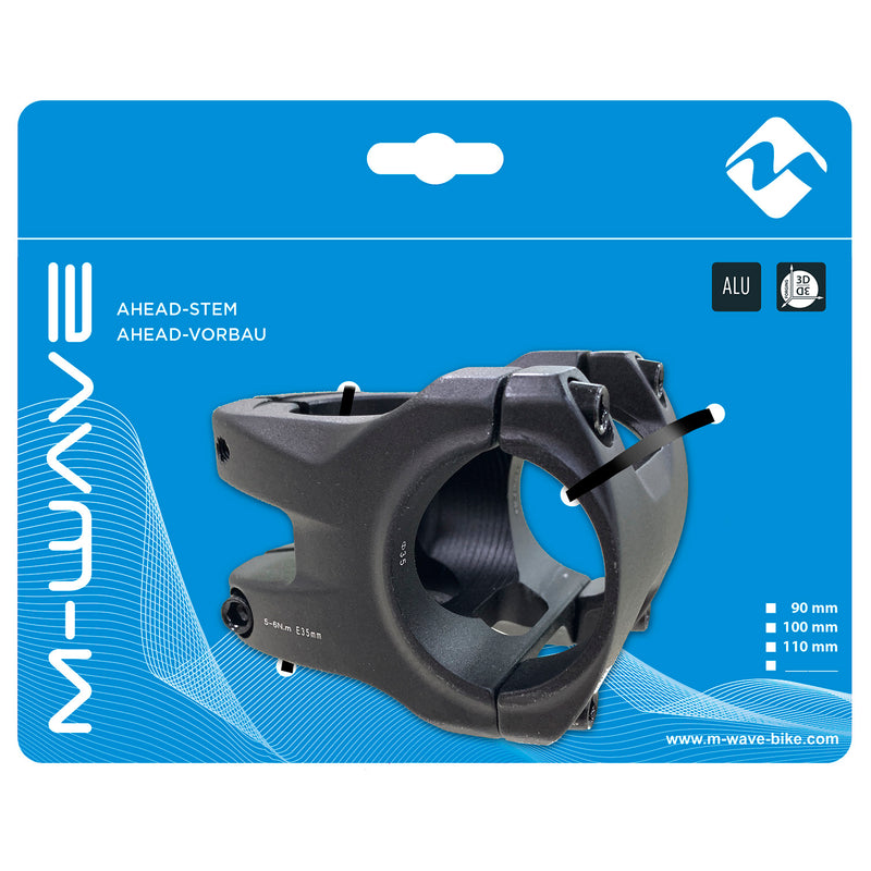 Afbeelding laden in galerijviewer, M-wave st-m4.1 ahead handle stem