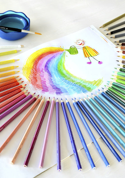 Afbeelding laden in galerijviewer, Faber-castell kleurpotloden - colour grip - blik 24 stuks - fc-112423