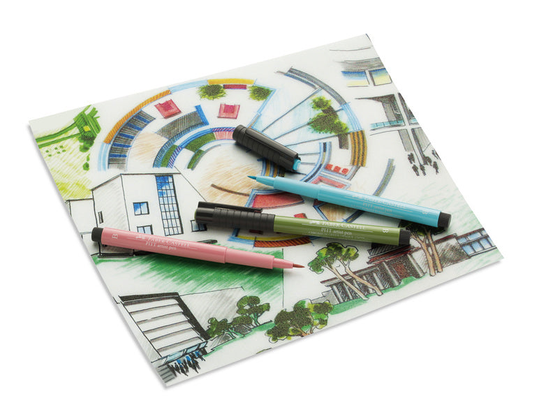 Afbeelding laden in galerijviewer, Faber-castell brushpen - tekenstift - pitt artist pen - 6-delig - pastel kleuren - fc-167163