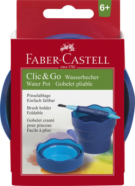 Afbeelding laden in galerijviewer, Faber castell fc-181510 watercup clic go blauw