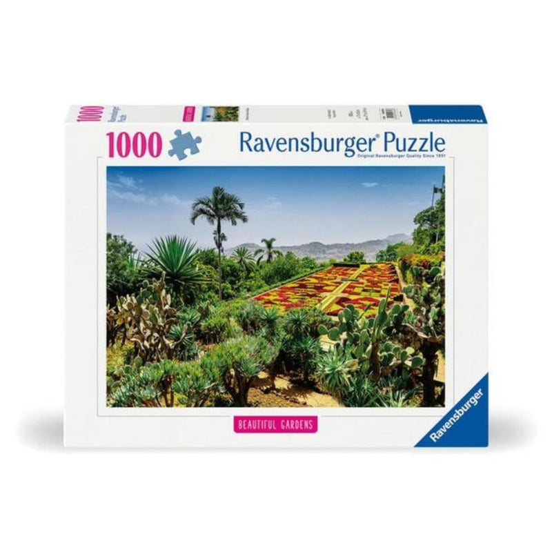 Afbeelding laden in galerijviewer, Ravensburger puzzel botanical garden, madeira 1000 stukjes