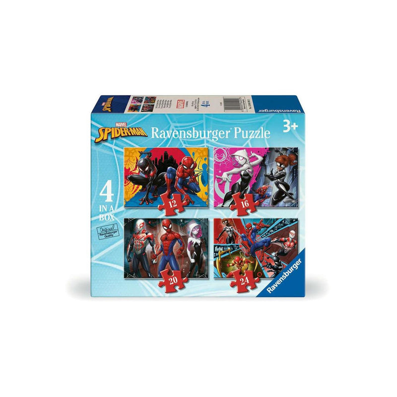 Afbeelding laden in galerijviewer, Ravensburger puzzel marvel spider-man - legpuzzel - 12, 16, 20, 24 stukjes